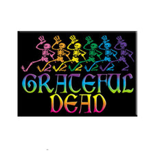 Load image into Gallery viewer, Grateful Dead Magnets - Groovy Dancing Skeletons -4”x 3” Magnet GDP Quality