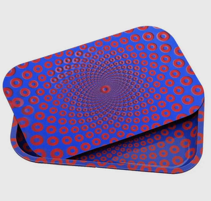 Phish Donut Rolling Tray with Magnetic Lid - Vortex Donut Rolling Trays