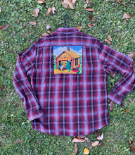 Load image into Gallery viewer, Grateful Dead Patch Flannel - XL Terrapin Turtles Grateful Dead Flannels Free Shipping
