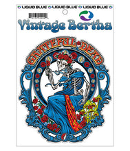 Load image into Gallery viewer, Grateful Dead Vintage Bertha Sticker - Bertha Stickers Liquid Blue
