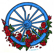 Load image into Gallery viewer, Grateful Dead Sticker - The Wheel - Grateful Dead Mini Sticker
