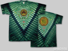 Load image into Gallery viewer, Grateful Dead T-Shirt - Celtic Steal Your Face Tie Dye - GDP Prints - T shirt Green Shamrock
