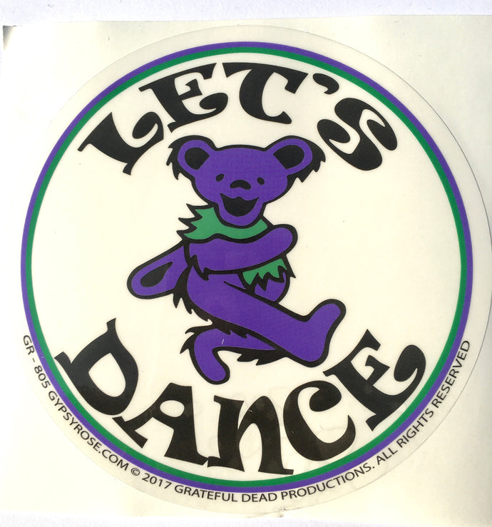 Grateful Dead Dancing Bear Sticker