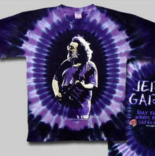 Load image into Gallery viewer, Grateful Dead T-Shirt - Jerry Garcia Tie Dye -Licenced GDP Print w/ 4 Winds &amp; Roses - T Shirt
