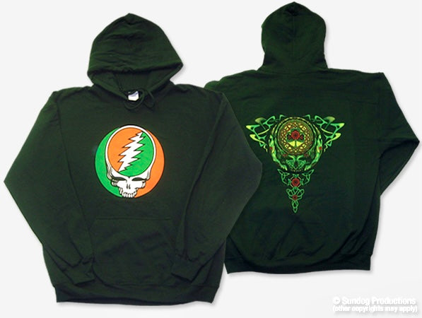 Grateful Dead Hoodie - Steal Your Face - Celtic Mandala - Skull Print