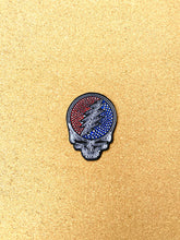 Load image into Gallery viewer, Grateful Dead Patch - Steal Your Face Mosaic Stitch Die Cut - 3” Patches
