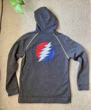 Load image into Gallery viewer, Grateful Dead Hoodie - Kids 14/16 Upcycled Zip - Lightning Bolt 14 16
