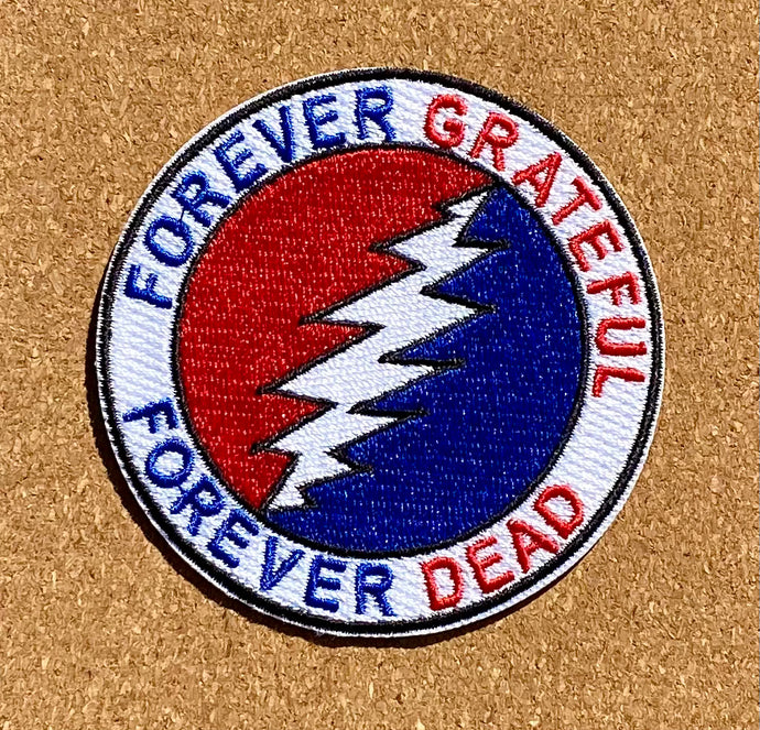 Grateful Dead Patch - Forever Grateful Forever Dead Patches - Dead Bolt