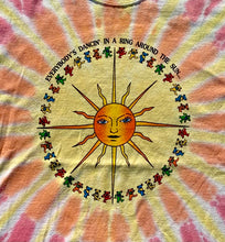 Load image into Gallery viewer, Grateful Dead T-Shirt - Dancing Bears Around the Sun - Vintage Print - Marching Jerry Bear T Shirt
