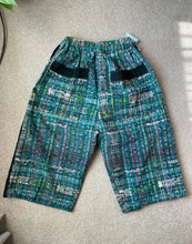 Load image into Gallery viewer, Guatemala Shorts - 32 &amp; Under - M Medium 4 Pockets Ikat Fabric Long Hippie Shorts
