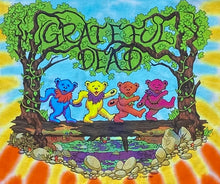 Load image into Gallery viewer, Grateful Dead T-Shirt - Bears in the Woods - Tie Dye - Classic Dancing Bears T Shirt
