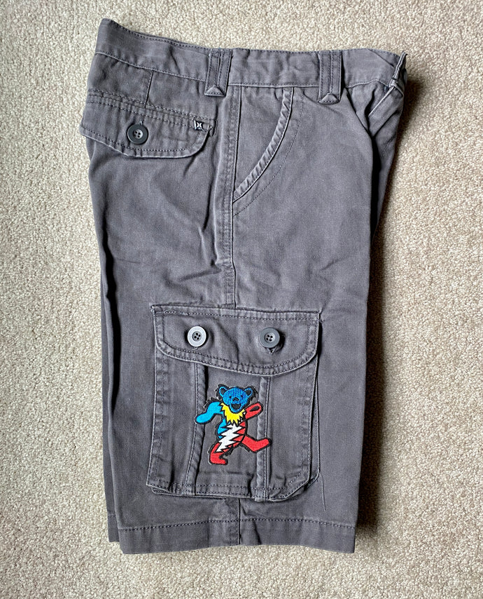 Grateful Dead Shorts - Sz 12 Boys - Cargo Dancing Bears Lightning Bolt