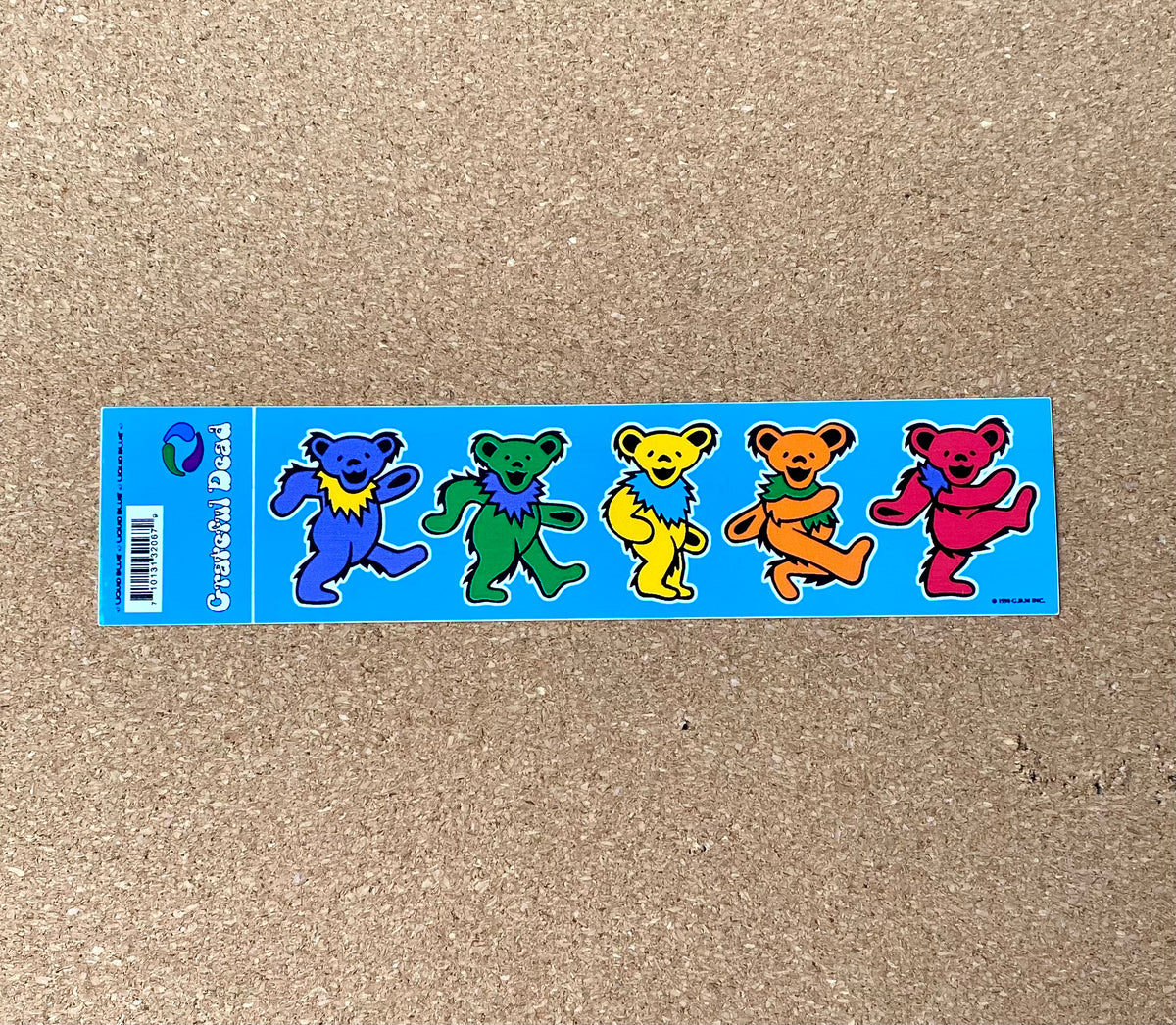 Grateful Dead Mini Sticker - Dancing Bears - Marching Bears Sticker ...