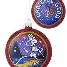 Load image into Gallery viewer, Grateful Dead Tree Ornaments ~ Dancing Skeletons ~3 1/2&quot; Tall~ Skelton Lightning Bolt - Christmas Gift
